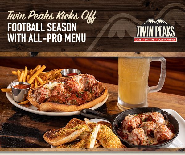 Twin Peaks Kicks Off Football Season with All-Pro Menu